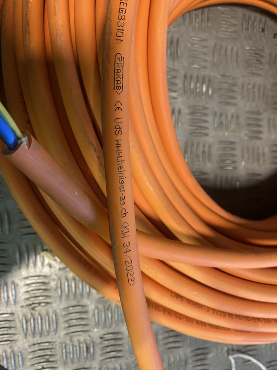 Kabel: Kabel, Stromkabel – Neu (gemäss Beschreibung) aus Ebnat-Kappel von Mech57 2