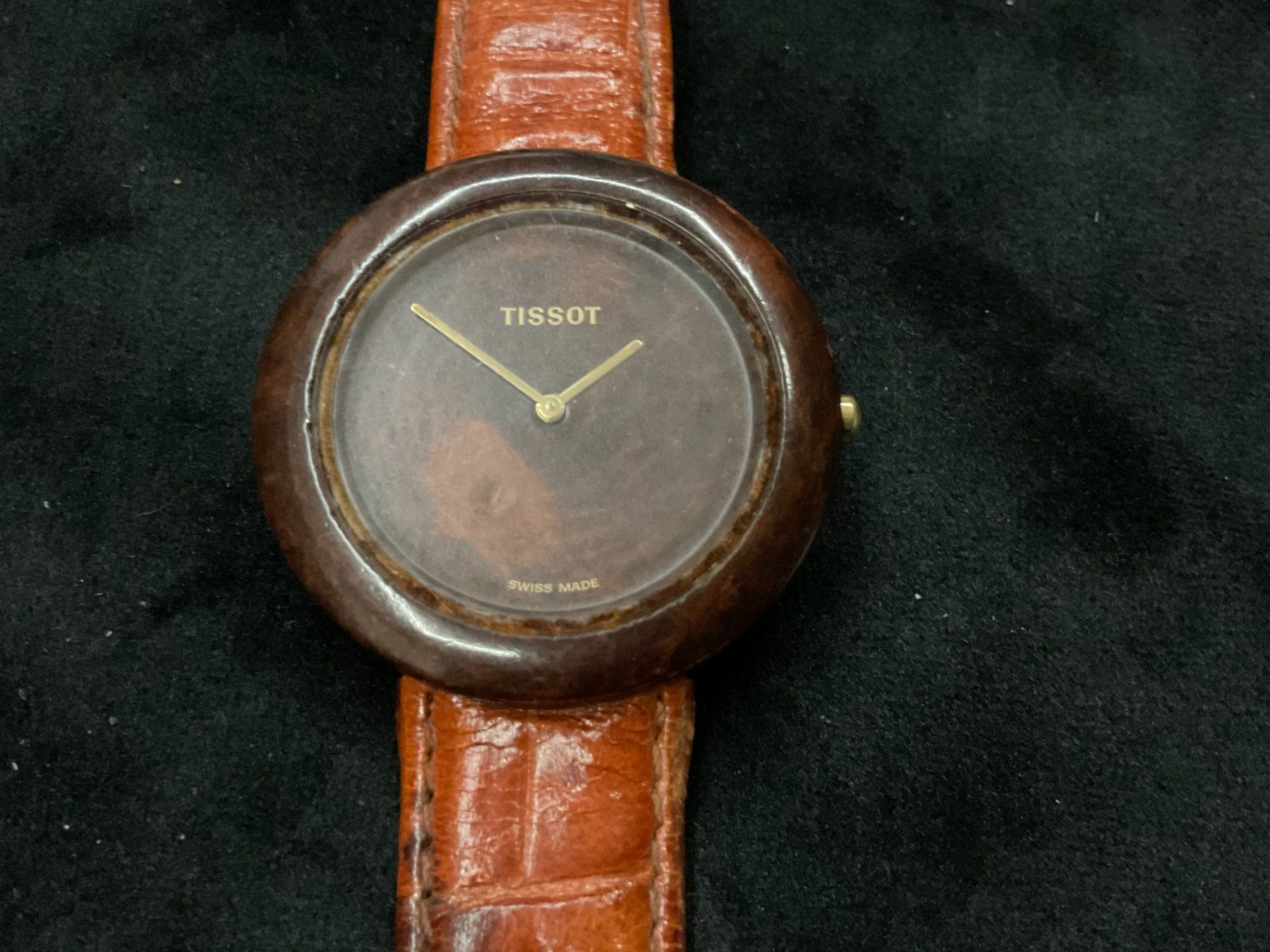Tissot Orologi: Tissot Wood Watch – Usato da Bettwiesen venduto da wicking27