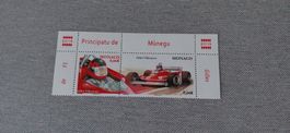 Briefmarken Monaco Gilles Villeneuve 2014 gebraucht