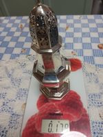 Soupoudreuse en argent sterling