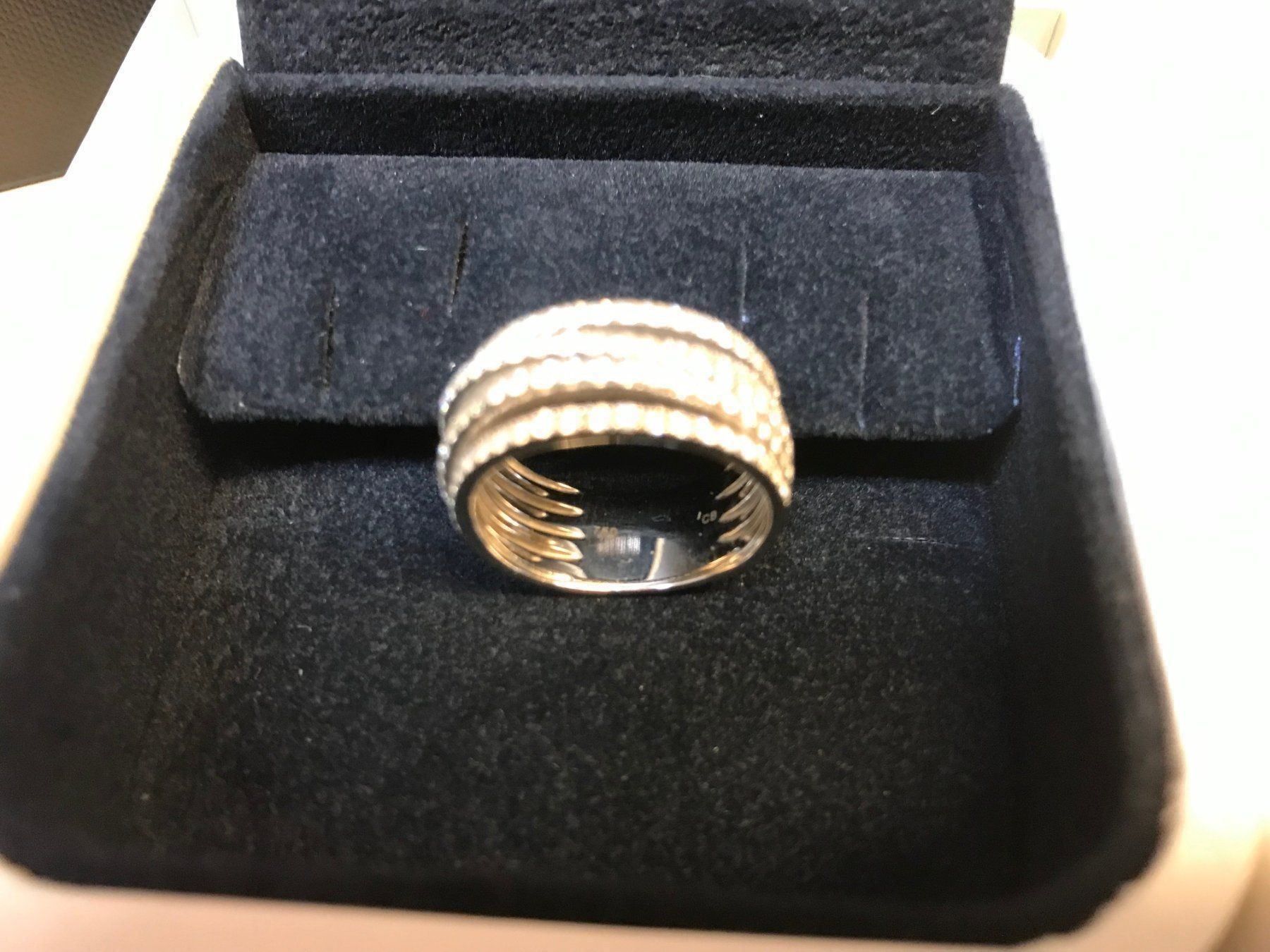 Anelli: Damenring Pave 18K Weissgold – Nuovo (secondo la descrizione) da Emmenbrücke venduto da DanielStulz62 1