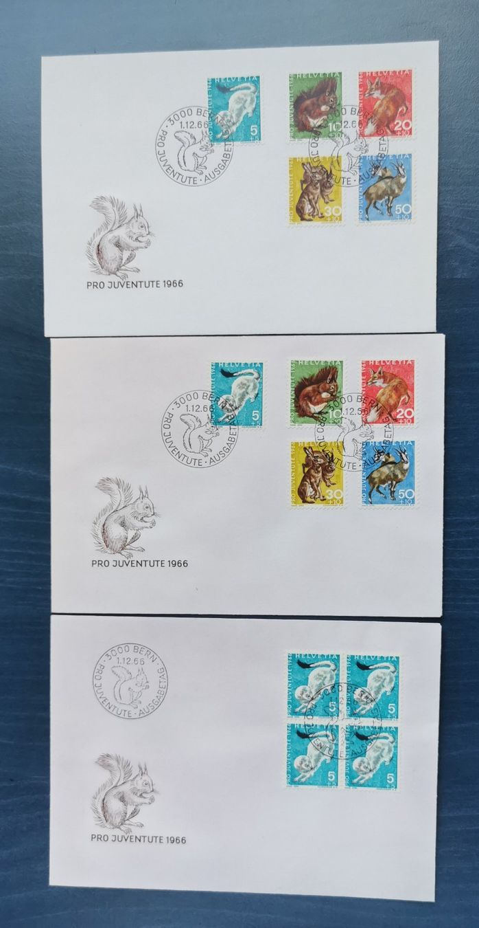 Alle Briefmarken: FDC PJ 1966 – Neu (gemäss Beschreibung) aus Aadorf von Chnorli-Furz