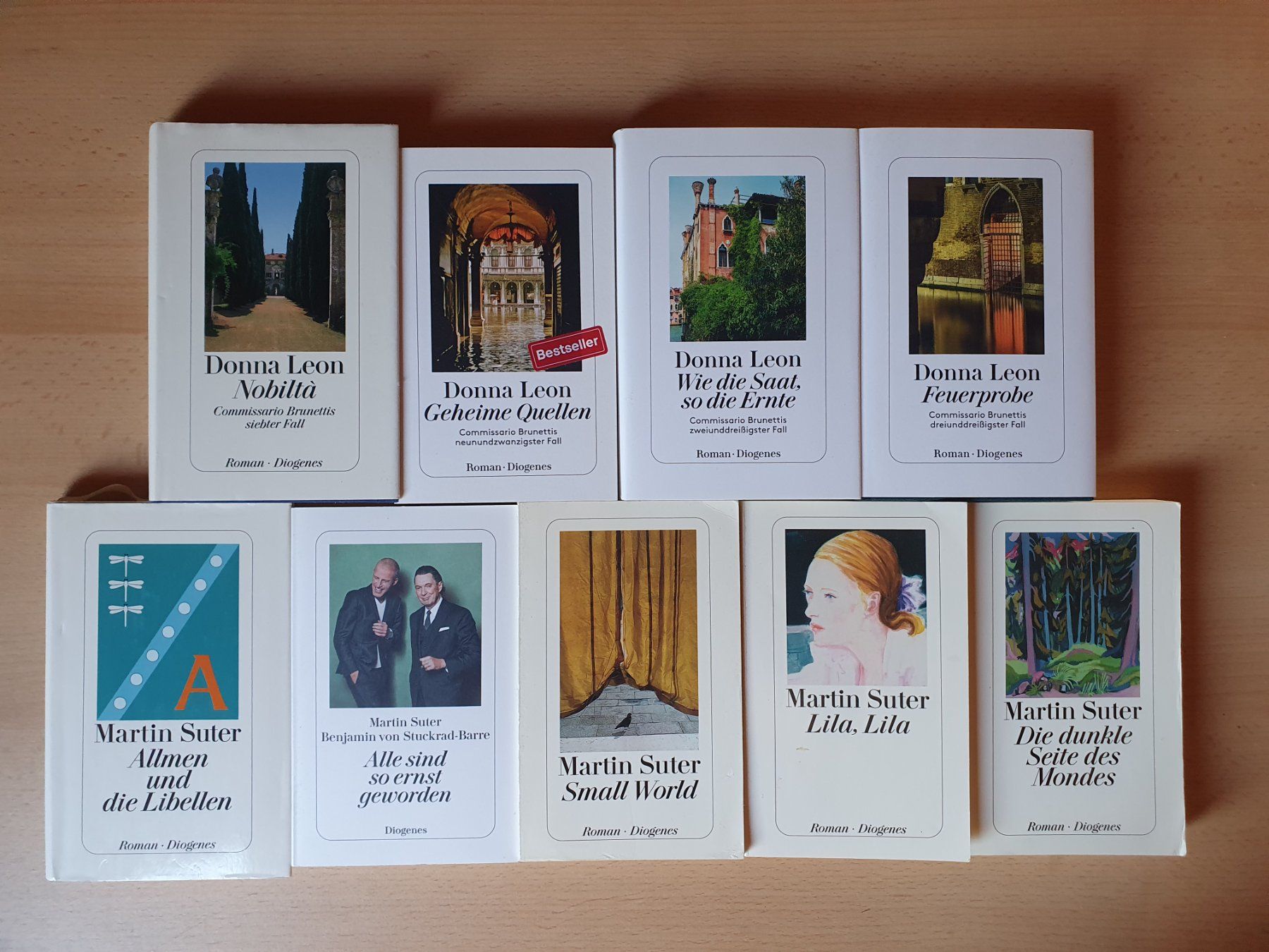 Libri: Bücherpaket Donna Leon & Martin Suter – Usato da St. Margarethen TG venduto da Schachmatt