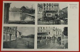 Hochwasser in Luzern 1910