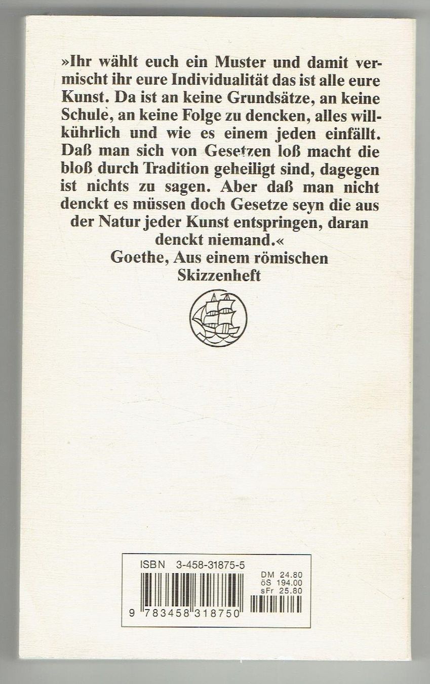 Libri: GOETHE  Italienische Reise – Usato da Flims - Dorf venduto da Stagediver 1