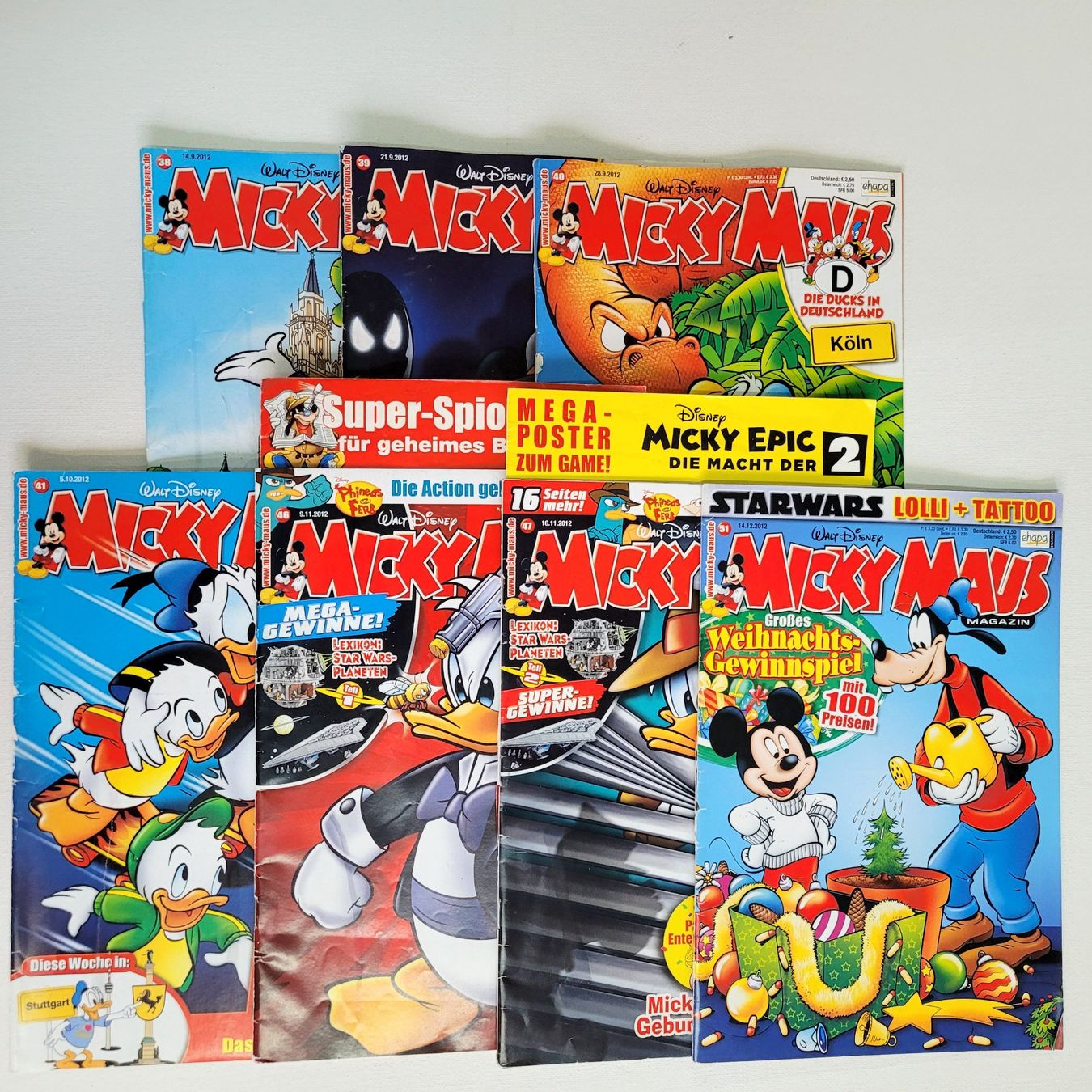 BD: 7 Micky Maus von 2012 – D'occasion à Schöftland par huair