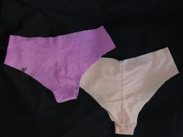 lot de 2 culottes Victoria Secret rose violet
