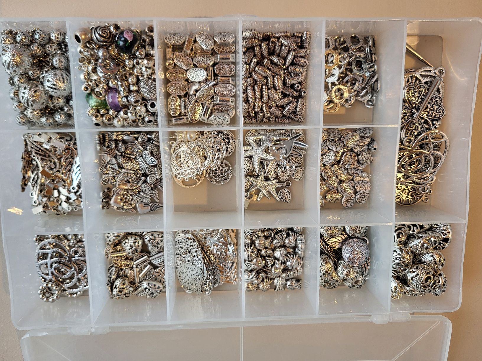 Kit bricolage: Grosse Schmuckteile-Sammlung, Basteln, viele Silberteile – Nuovo (secondo la descrizione) da Reinach AG venduto da Freudenkind
