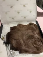 Haarextensions Rubin Extensions braun neuwertig