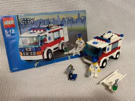LEGO City 7890 - Der Krankenwagen mit Anleitung komplett
