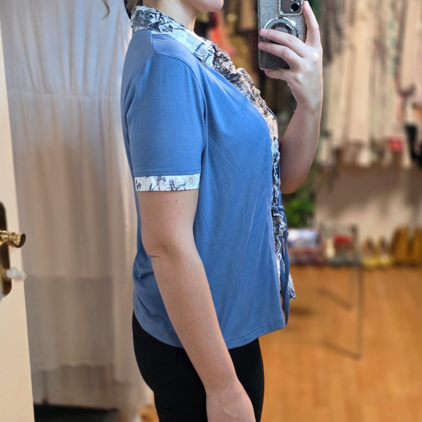 Camicette: KINGFIELD Bluse 38/40 Hemdoptik – Usato da Wald ZH venduto da CapLux 1