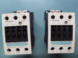 2xSiemens Sirius 3RT1036-1AL20 Schütz 230VAC Spule