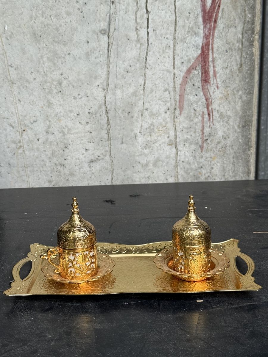 Teiere: Ensemble de café turkish vintage – Usato da Lausanne venduto da artnouveau04