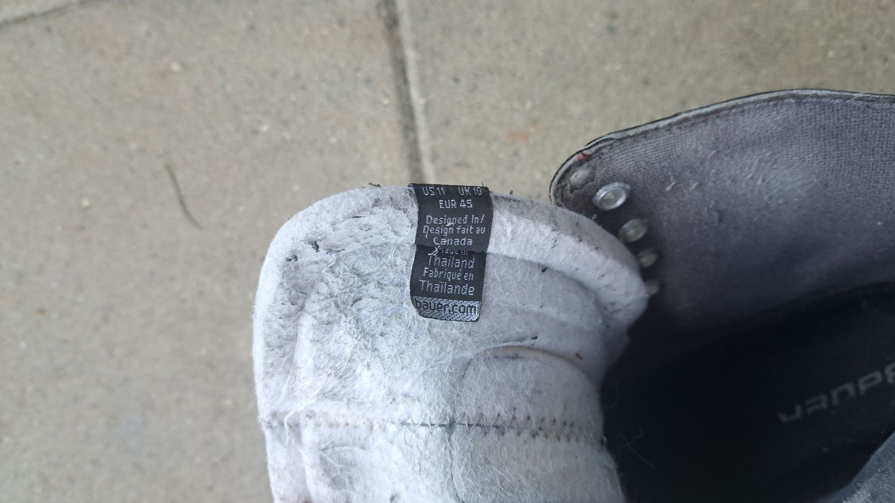 Bauer Pattini da ghiaccio: Schlittschuhe Bauer Gr.45 – Usato da Küssnacht am Rigi venduto da AutoVilla 1