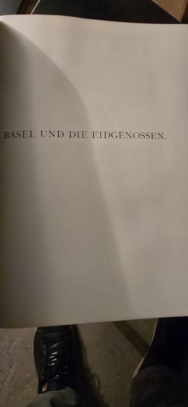 Libri: Historisches Buch "Festschrift Basel" 1901 – Usato da Basel venduto da Jcva 4