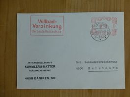 Däniken, Kummler & Matter Verzinkerei 1975