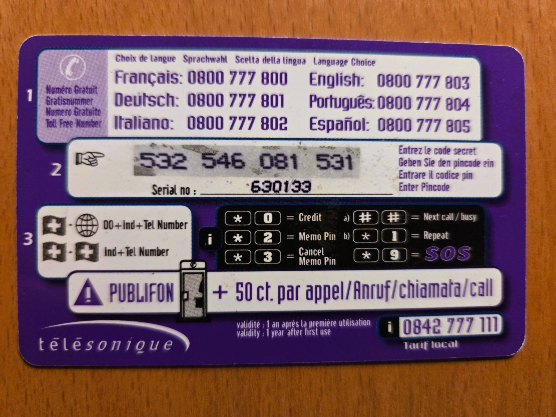 Schede telefoniche: PREPAID - SCHWEIZ – Usato da Brüttisellen venduto da Nighttrain 1