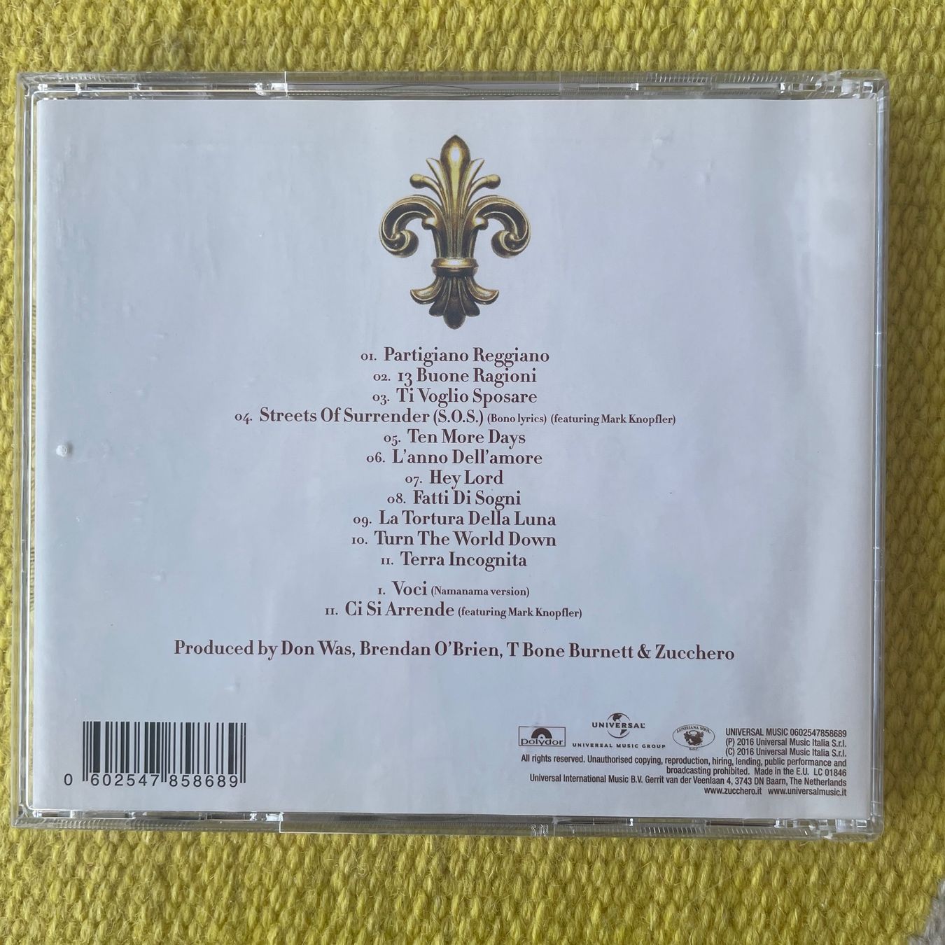 CD: ZUCCHERO-BLACK CAT – Usato da Rorschacherberg venduto da CD-Roli 1