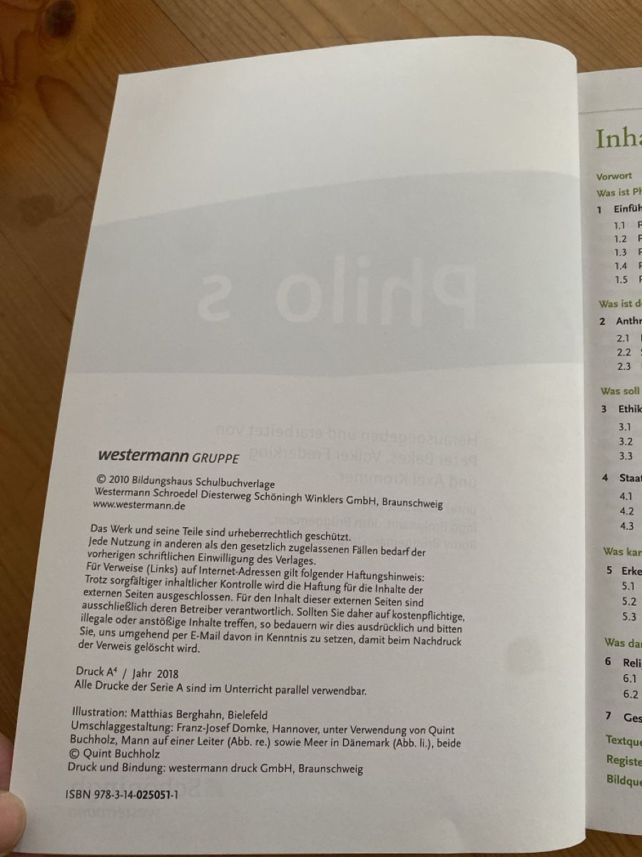 Libri: Philo Oberstufe – Nuovo (secondo la descrizione) da Breil/Brigels venduto da mad_z5dm 3