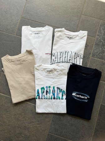 5 Carhartt T-Shirts Grösse XS/S