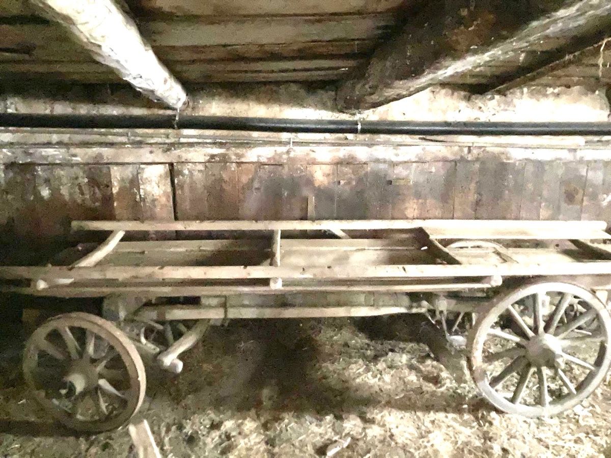 Véhicules utilitaires: Antiker Heuwagen – D'occasion à Pontresina par nad_f9vt 4