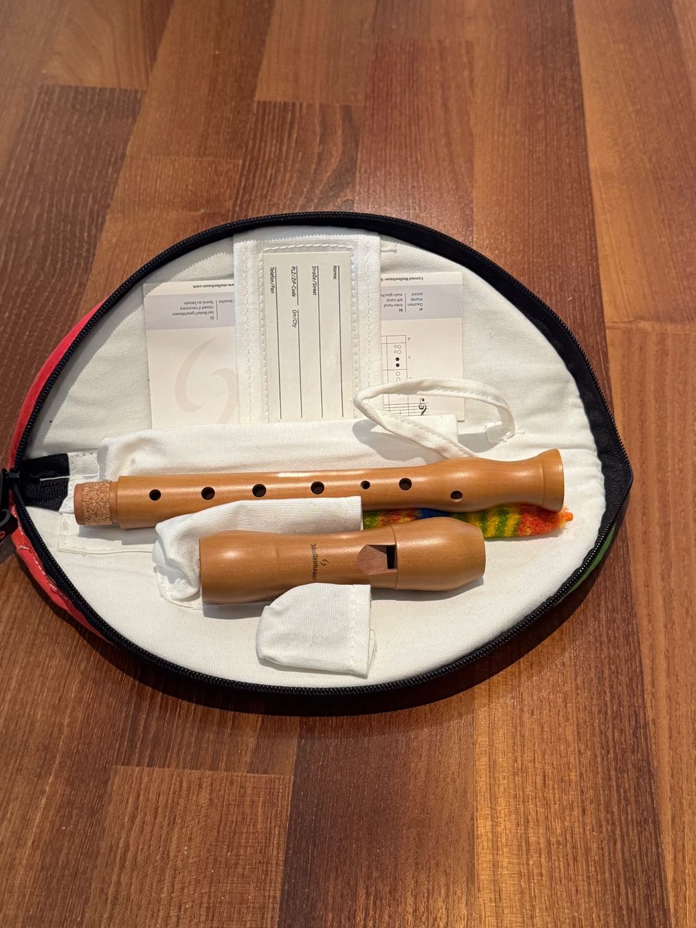 Strumenti musicali: Brandneue Blockflöte, noch nie benutzt oder getestet – Nuovo e nell'imballaggio originale da St. Gallen venduto da lmk_6695