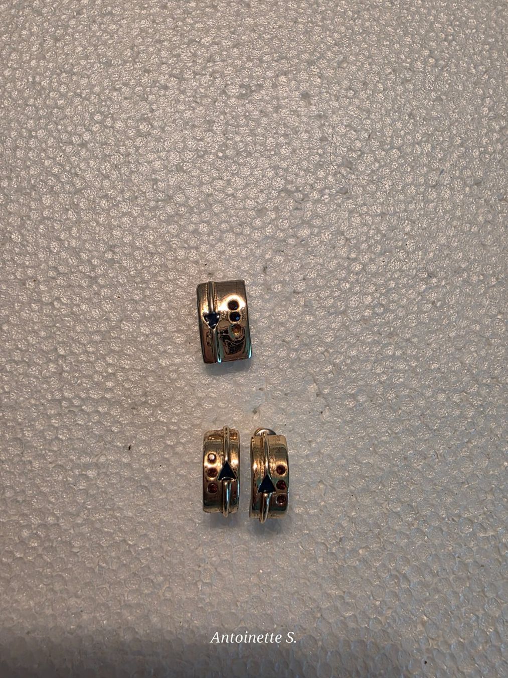Ciondoli: Modeschmuck-Set Anhänger & Ohrstecker – Usato da Salez venduto da muss-ich-haben-02