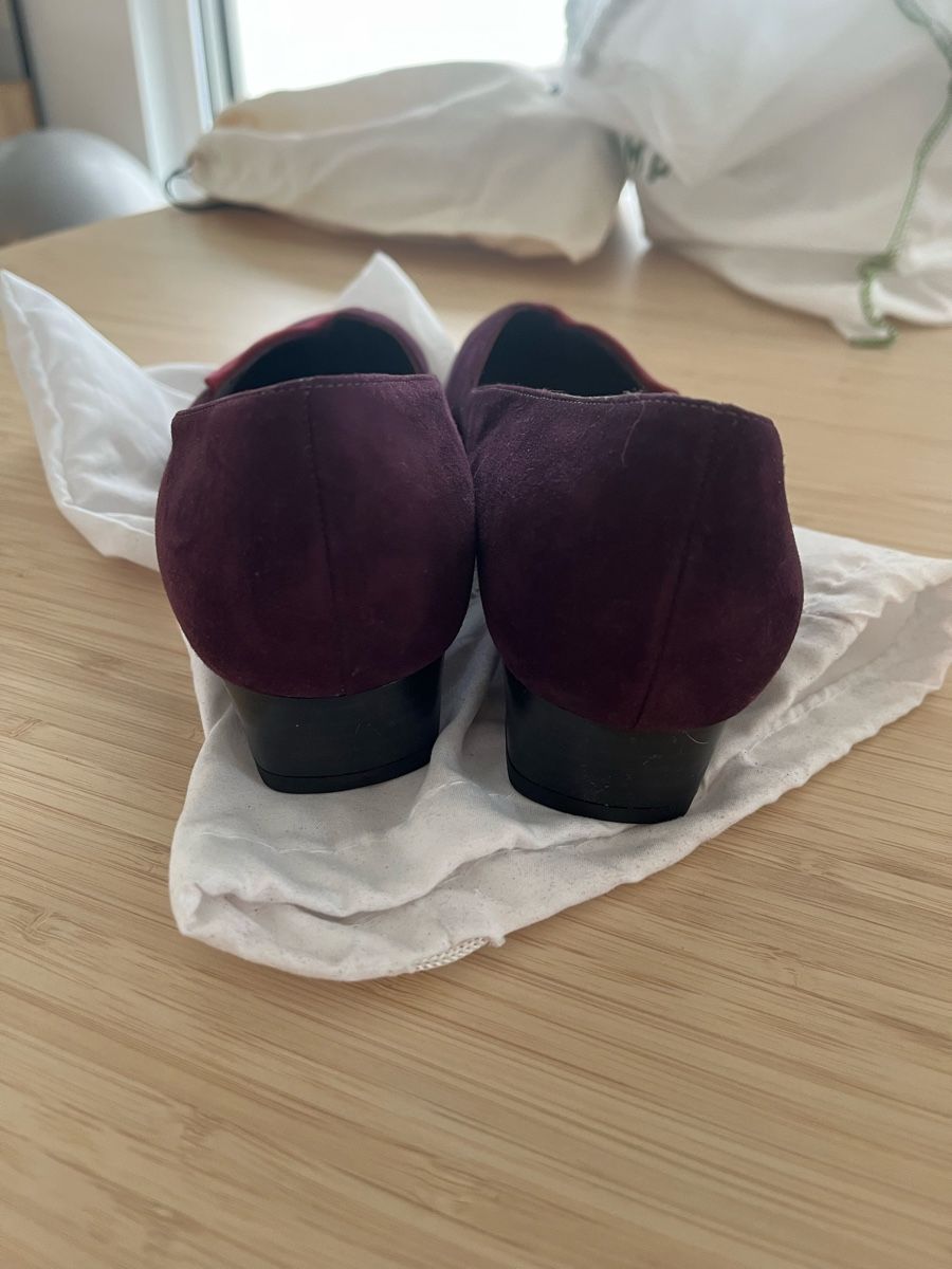 Kaiser Scarpe da donna: Peter Kaiser Escarpins bordeaux en daim taille 39 – Nuovo (secondo la descrizione) da Cossonay-Ville venduto da Venusa09 1