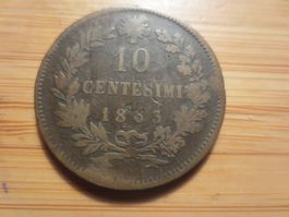 Münze 10 Centimes 1883
