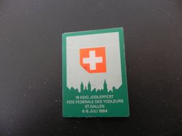 Altes Abzeichen Jodlerfest St. Gallen 1984