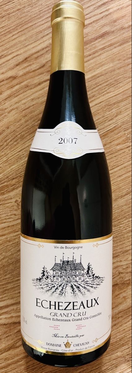Vino: Echezeaux Grand Cru 2007 – Nuovo e nell'imballaggio originale da Linden venduto da Stockenfluh