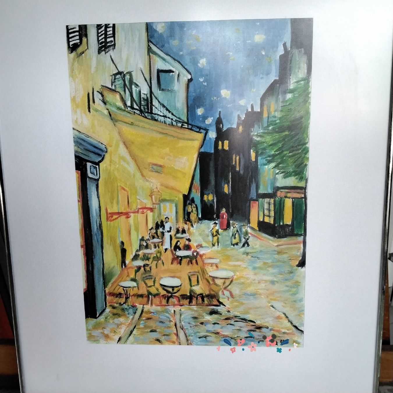 Dipinti: Original Gemälde Gouache nach Van Gogh – Usato da Rothenburg venduto da utrillo 1