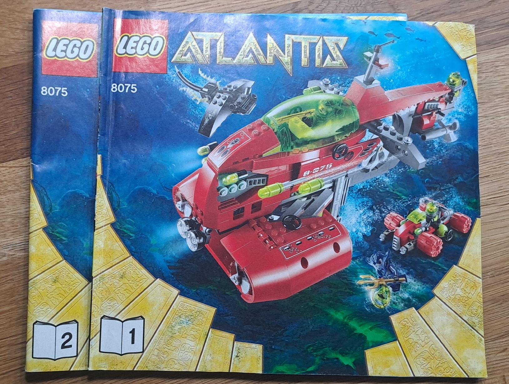 Lego Kit di costruzioni: Lego 8075 - Atlantis Neptuns U-Boot – Nuovo (secondo la descrizione) da Winterthur venduto da Binboklem 2