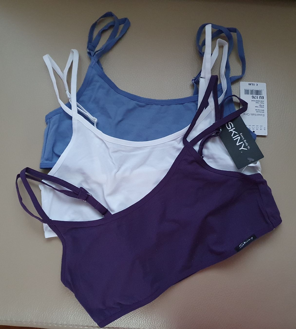 Biancheria intima: 3 Bustier Skiny Gr.176 NEU – Nuovo e nell'imballaggio originale da Zürich venduto da Modnok