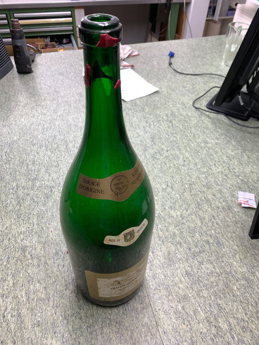 Bicchieri, Caraffe & Bottiglie: sehr grosse Weinflasche Methusalem 6l – Usato da Rickenbach SZ venduto da Frickler
