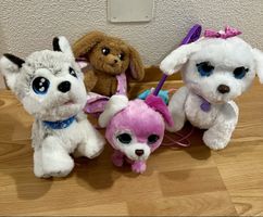 Plüschtiere Hunde Set mit Zubehör FurReal, Chichilove u.Ä.