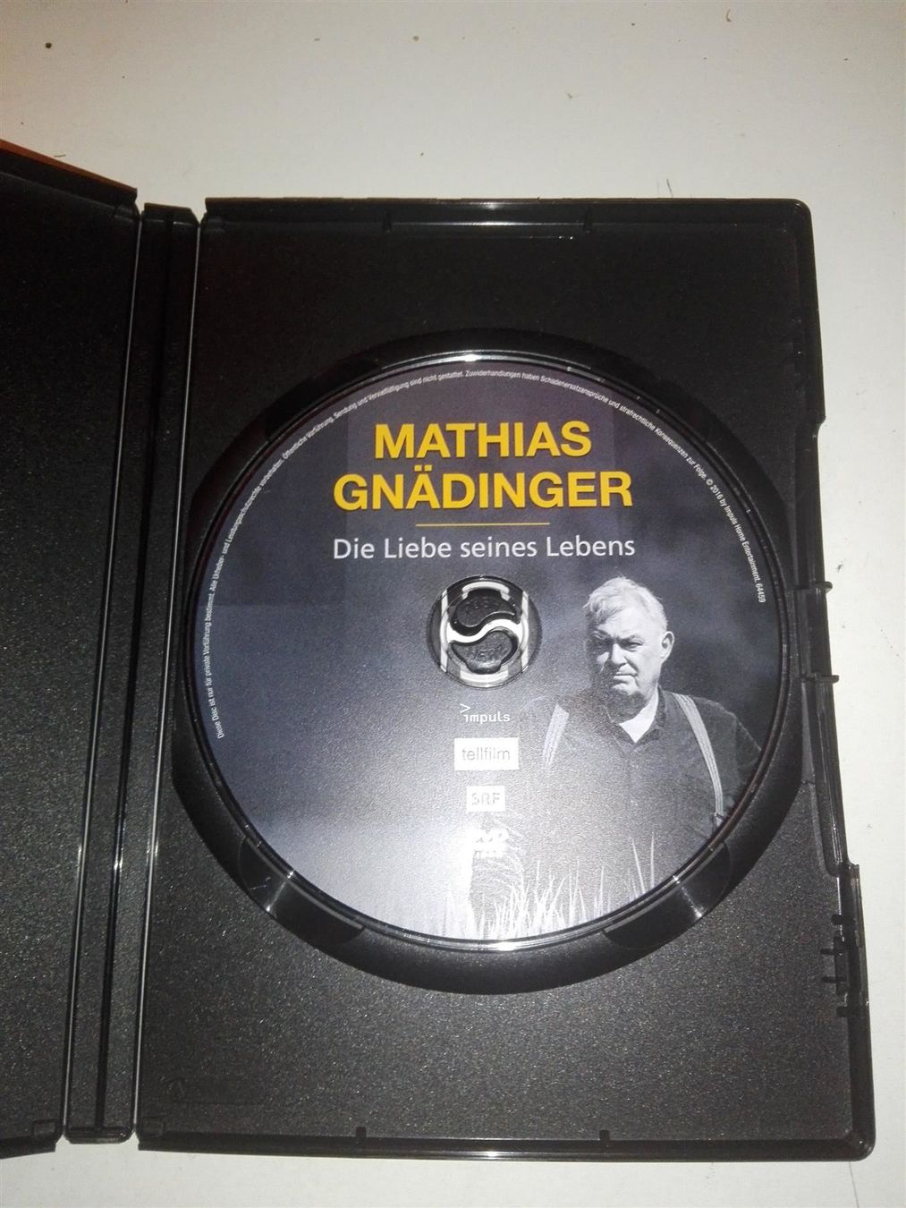 Tutti i DVDs: Mathias Gnädinger - Die Liebe seines Leben – Usato da St. Gallen venduto da elk2021 1