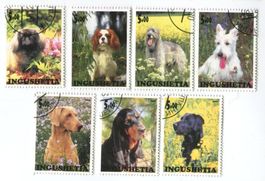 Briefmarken "Hunde". Inguschetien