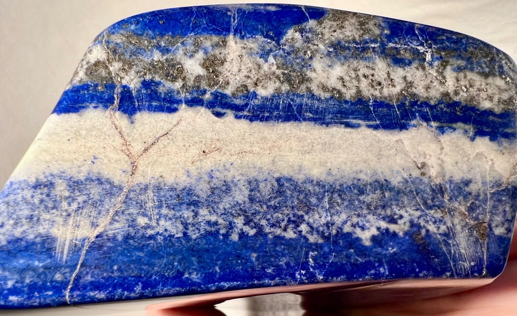 Minerali & Pietre curative: Bloc de Lapis Lazuli véritable, Afghanistan, 926 gr – Usato da Genève venduto da DELIRBEADS 7