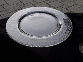 8 x Glas Teller der Manufaktur Glasi Hergiswil