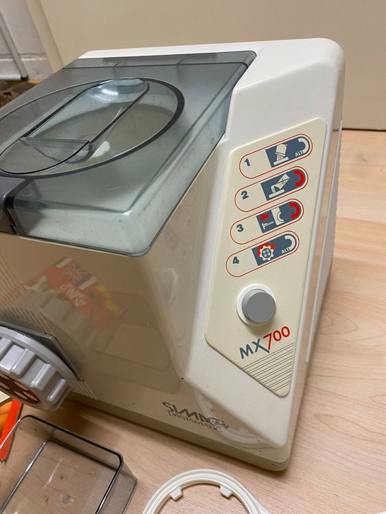 Machine à Pâtes électrique Simac Pastamatic 1000 – Italienne, Avec Couvercle