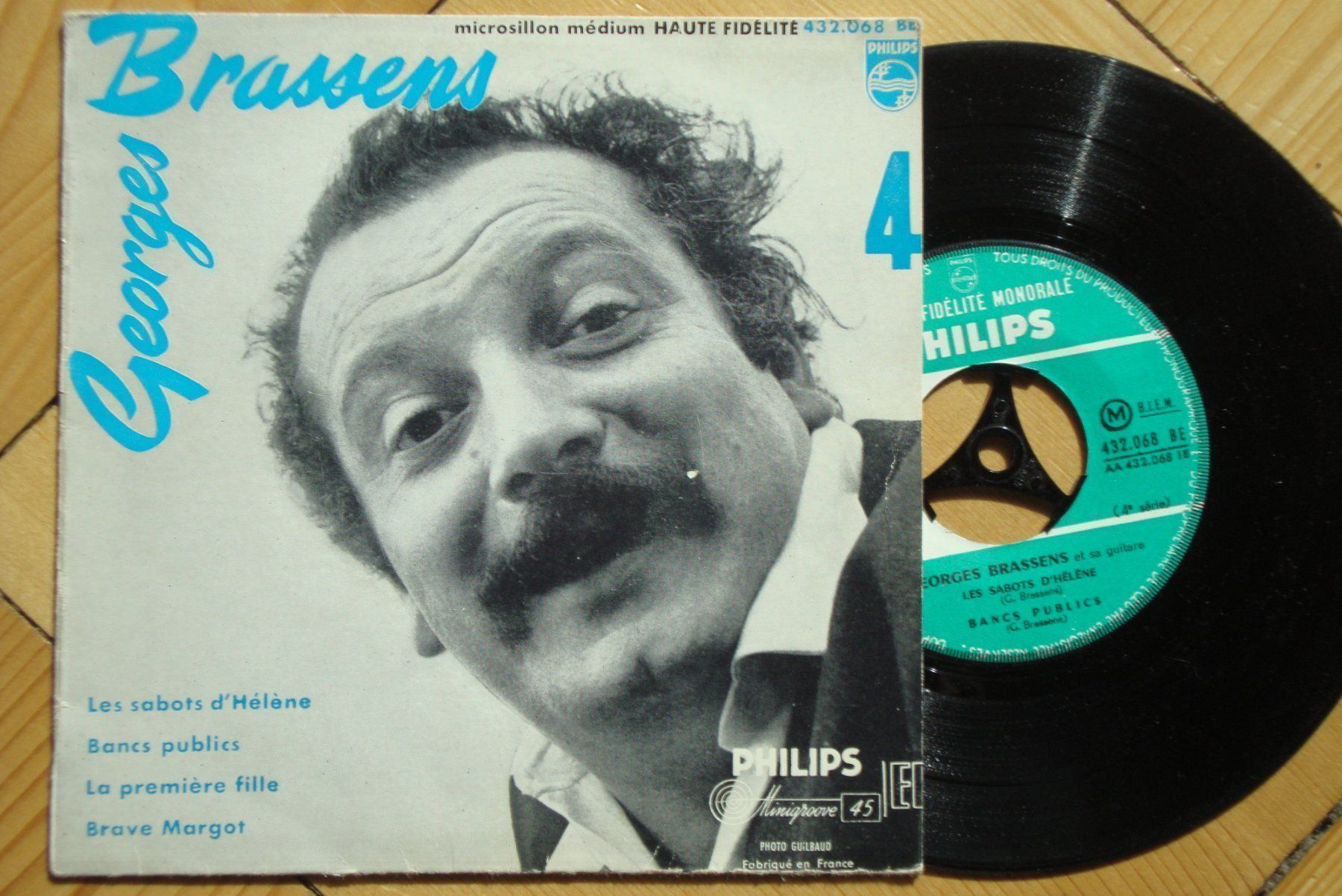 Dischi in vinile: GEORGES BRASSENS - BANCS PUBLICS - EP – Usato da Bern venduto da Uli_10_11