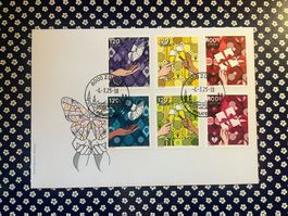 FDC Combo 2025 mit Briefmarken aus der Ausgabe 24+25