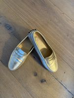 Tod's Loafer goldfarben Grösse 36.5 sehr guter Zustand