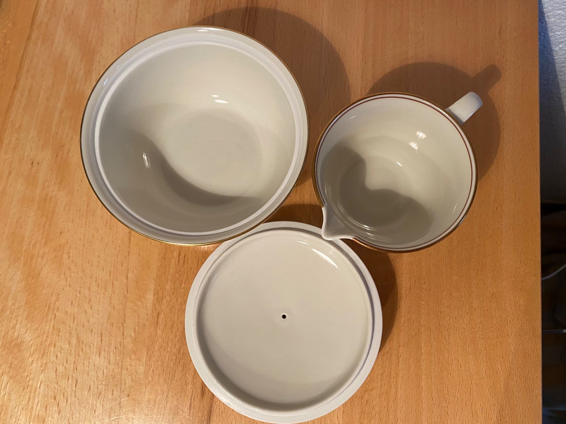 Zuckerdosen: Zuckerdose/Dose und Rahmkrug Langenthal 1944 – Gebraucht aus Schwarzenburg von Michellu 9