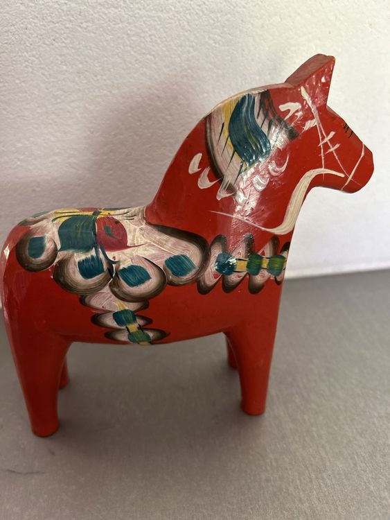 Vintage Schwedisches Holzpferd ( Dala) | Kaufen auf Ricardo