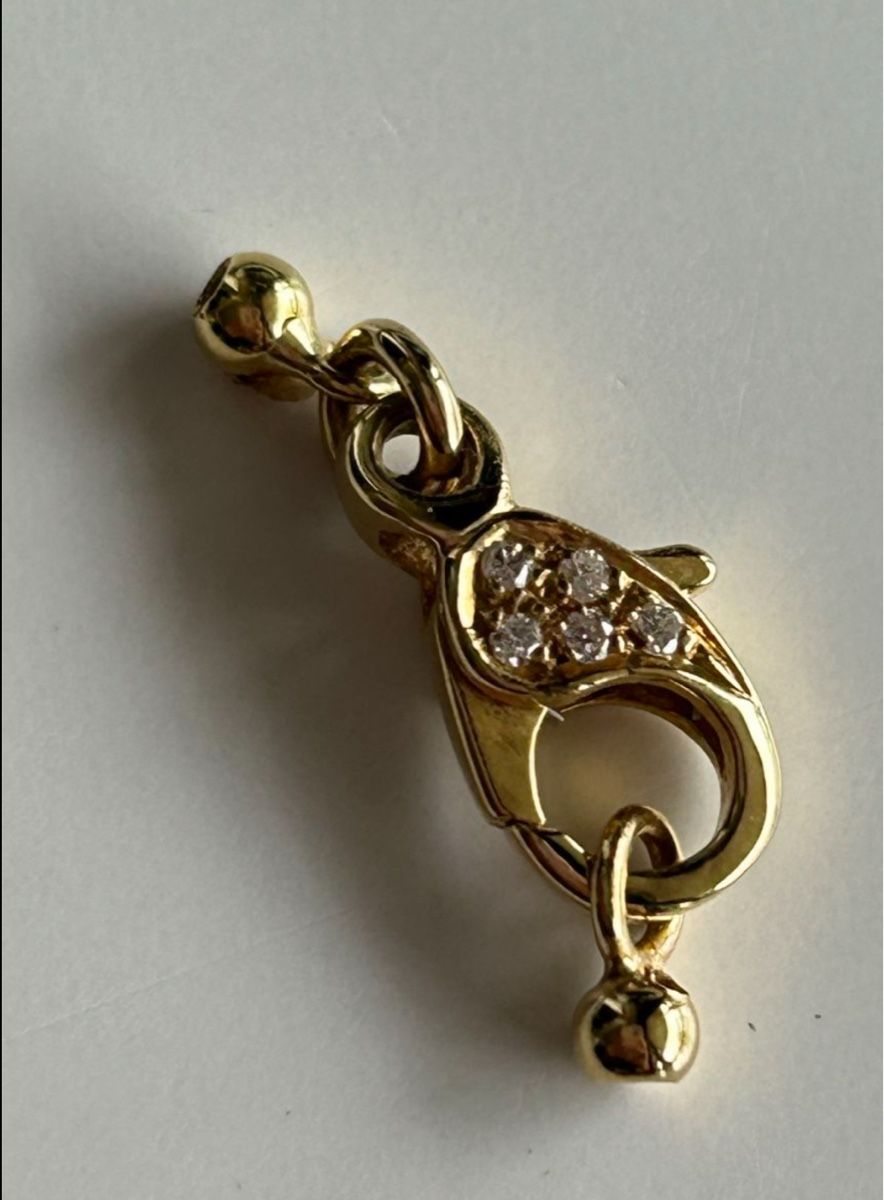 Attrezzatura da arrampicata: Fermoir or 18kt diamants – Nuovo (secondo la descrizione) da Ecublens VD venduto da mirandagirl