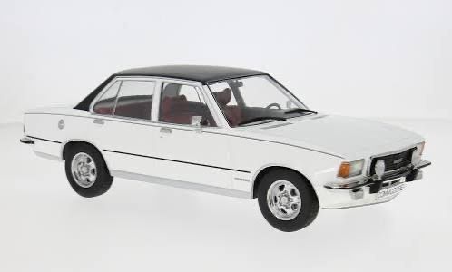 Opel Modellini d'auto: OPEL COMMODORE B WEISS/SCHWARZ 1:18 MCW – Nuovo e nell'imballaggio originale da Suhr venduto da Moebelsiralfred
