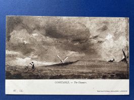 Alte Ansichtskarte Constable - The Gleaners, Rarität!