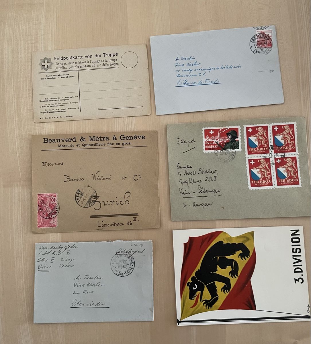 Tutti i francobolli: CH Belegeposten – Usato da Thun venduto da Thunersee2 3